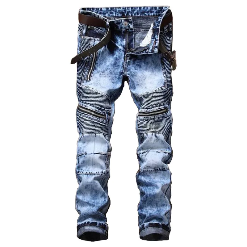 Men fashion Casual splicing Biker Jeans Stretch Solid Jeans Men Slim trousers pleats Street Pant Vintage Youth broken hole Jeans
Men fashion Casual splicing Biker Jeans Stretch Solid Jeans Men Slim trousers pleats Street Pant Vintage Youth broken hole Jeans