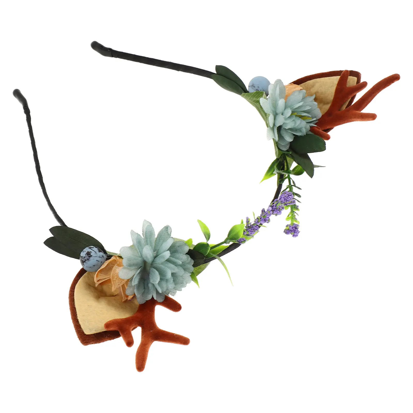 Christmas Antler Hair Hoop For Girls Lightweight Floral Headwear Party Headdress Holiday Costume Accessory Deer Horn
Christmas Antler Hair Hoop For Girls Lightweight Floral Headwear Party Headdress Holiday Costume Accessory Deer Horn