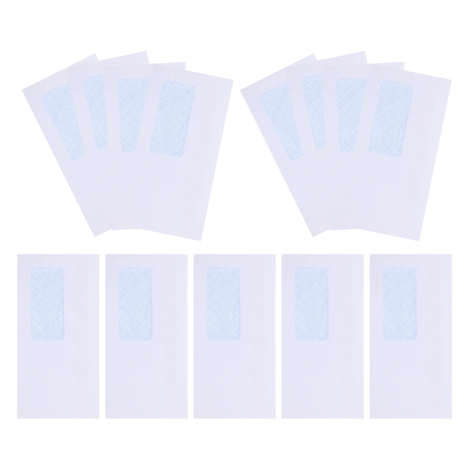 50 Pcs Self Sealing Security Envelopes Blank Double Offset Paper Left Window Business Daily Use Storage Mail Documents Checks
50 Pcs Self Sealing Security Envelopes Blank Double Offset Paper Left Window Business Daily Use Storage Mail Documents Checks