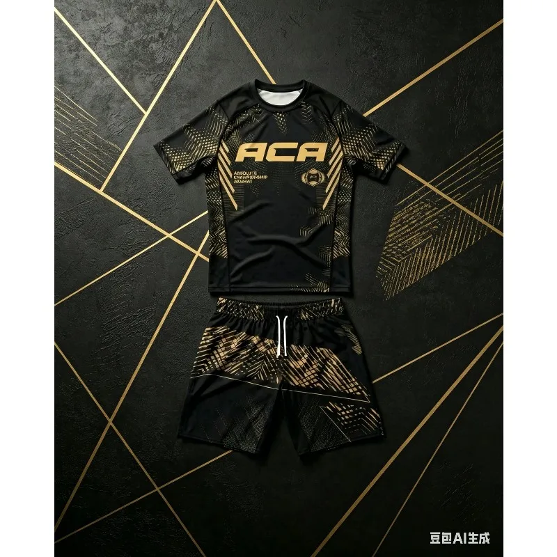2026 Boxing Fighting Competition New Fans Breathable T-shirt and Shorts Set Men's Women's and Kids Casual Boxing Training Suit
2026 Boxing Fighting Competition New Fans Breathable T-shirt and Shorts Set Men's Women's and Kids Casual Boxing Training Suit