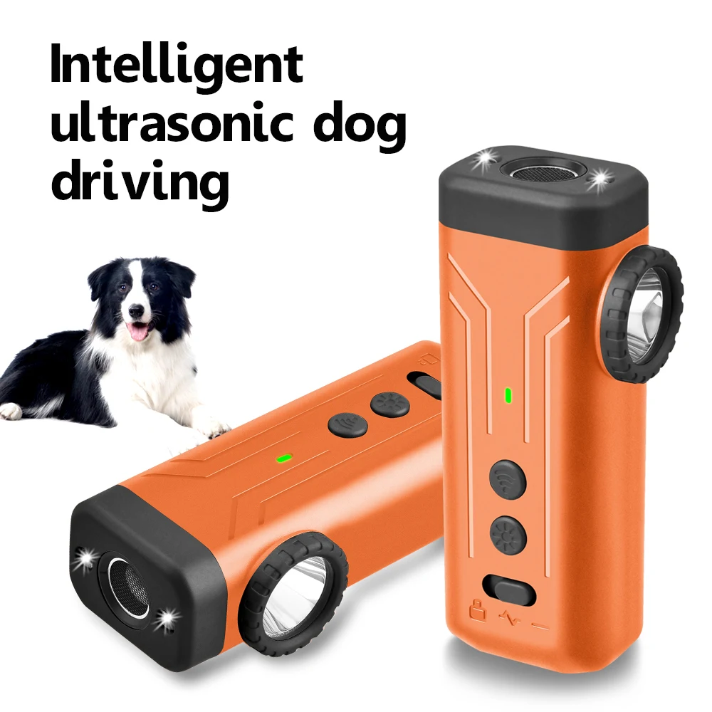 Ultrasonic Dog Deterrent with Flashlight Rechargeable Pet Training Anti Bark Device Ultrasonic Dog repellent To Stop Barking
Ultrasonic Dog Deterrent with Flashlight Rechargeable Pet Training Anti Bark Device Ultrasonic Dog repellent To Stop Barking