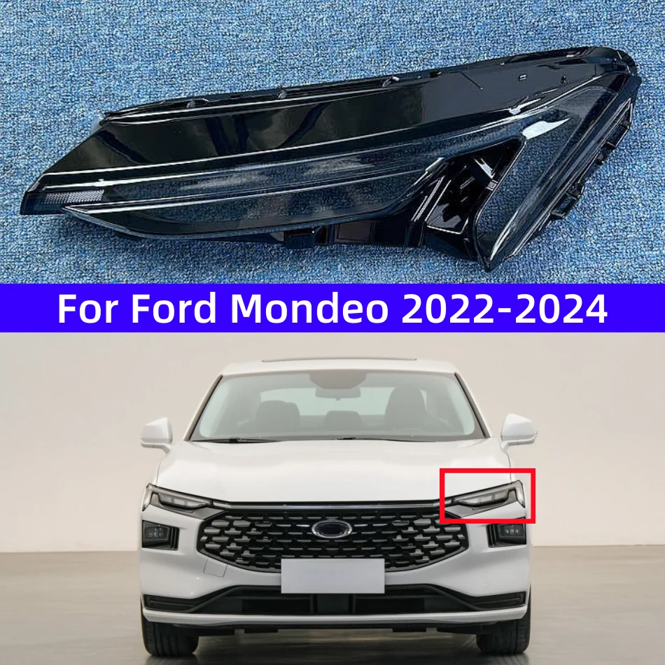 For Ford Mondeo 2022 2023 2024 Headlamp Cover Lamp Headlight Shell Lens Plexiglass Replace Original Lampshade
For Ford Mondeo 2022 2023 2024 Headlamp Cover Lamp Headlight Shell Lens Plexiglass Replace Original Lampshade