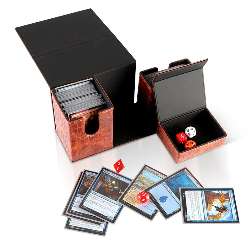 Трехрядная коробка большой емкости 100 + YuGioh/MTG/TCG/gcc/pokemo nThree, кассета kingdomspuиз кожи
Трехрядная коробка большой емкости 100 + YuGioh/MTG/TCG/gcc/pokemo nThree, кассета kingdomspuиз кожи