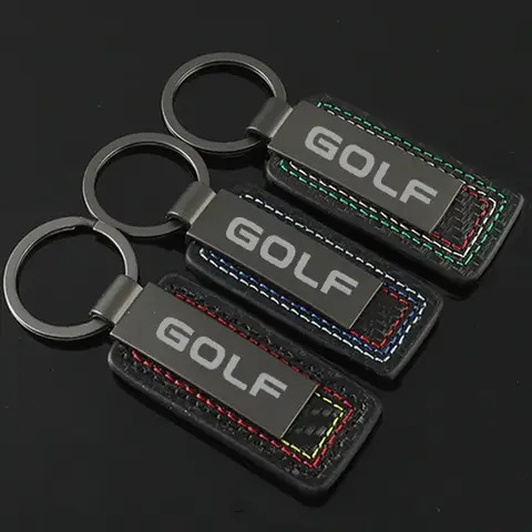 Car Key Chain Keyrings Key Holder for VOLKSWAGEN VW GOLF Logo 2 3 4 5 6 7 MK2 MK3 MK4 MK5 MK6 MK7 Metal Key Rings Gifts Keychain