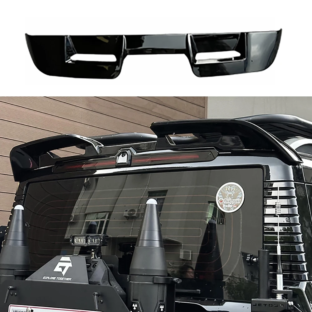 Car Glossy Black Roof Wing Rear Spoiler For Chery Jetour Traveler T2 2023 2024 Modified Rear Wind Wing Accessories
Car Glossy Black Roof Wing Rear Spoiler For Chery Jetour Traveler T2 2023 2024 Modified Rear Wind Wing Accessories