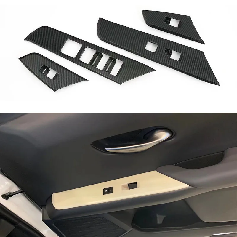 For Lexus UX200 250H 260H 2019 -2021 ABS Door Armrest Panel Window Switch Lift Buttons Covers Trim Car Decoration Accessories
For Lexus UX200 250H 260H 2019 -2021 ABS Door Armrest Panel Window Switch Lift Buttons Covers Trim Car Decoration Accessories