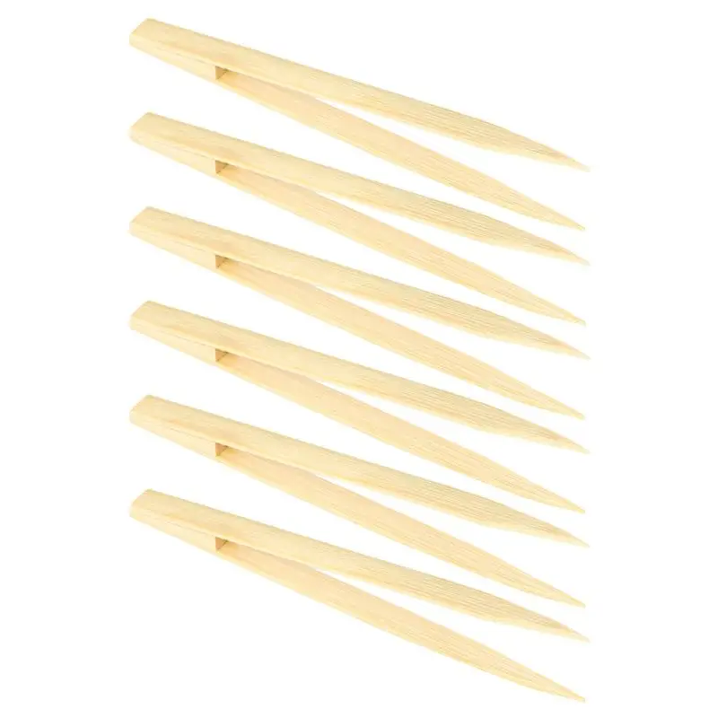 Multifunction 6X Pointy Tip Bamboo Straight Tweezer Tea Tong Handy Tool
Multifunction 6X Pointy Tip Bamboo Straight Tweezer Tea Tong Handy Tool