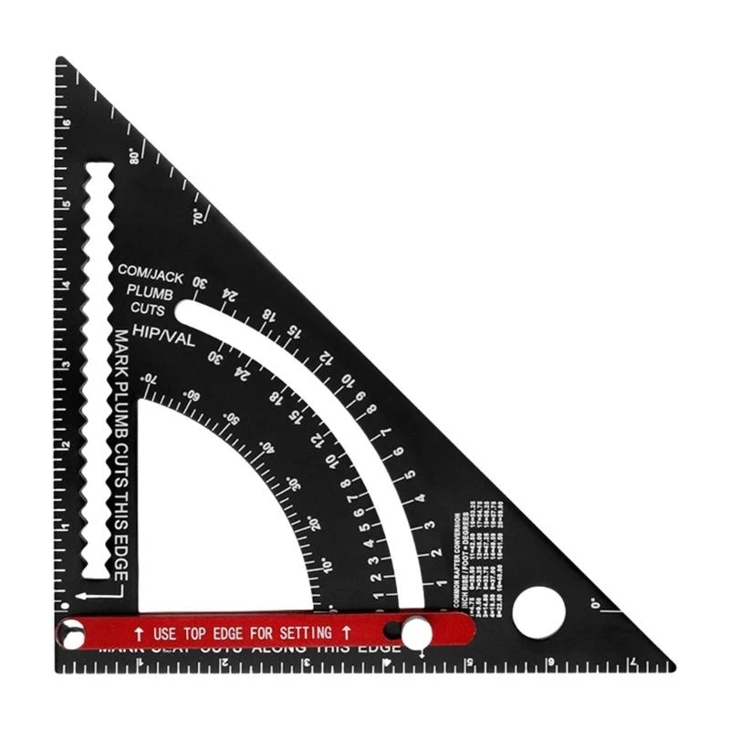 Woodworking Tool Rafter Framing Square 7.5inch Layout Tool Combination Square 601A
Woodworking Tool Rafter Framing Square 7.5inch Layout Tool Combination Square 601A