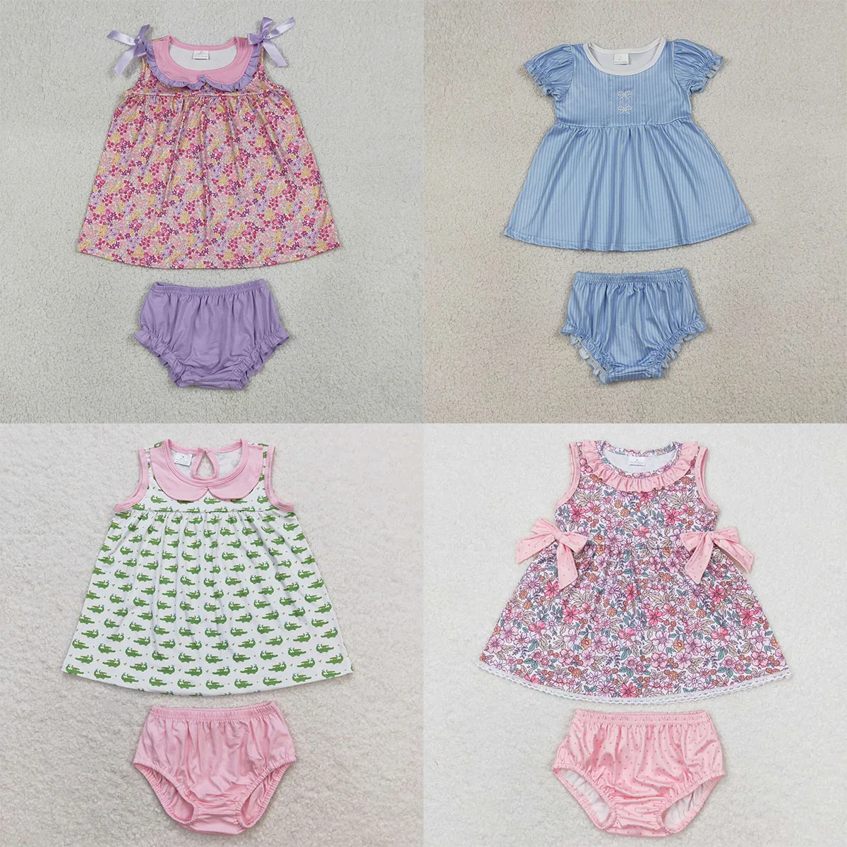 Baby Girl Summer Clothes Cute Ruffle Tops Dress Shorts Outfits Set Infant Toddler Shrit Bloomers Princess Outfit Wholesale
Baby Girl Summer Clothes Cute Ruffle Tops Dress Shorts Outfits Set Infant Toddler Shrit Bloomers Princess Outfit Wholesale