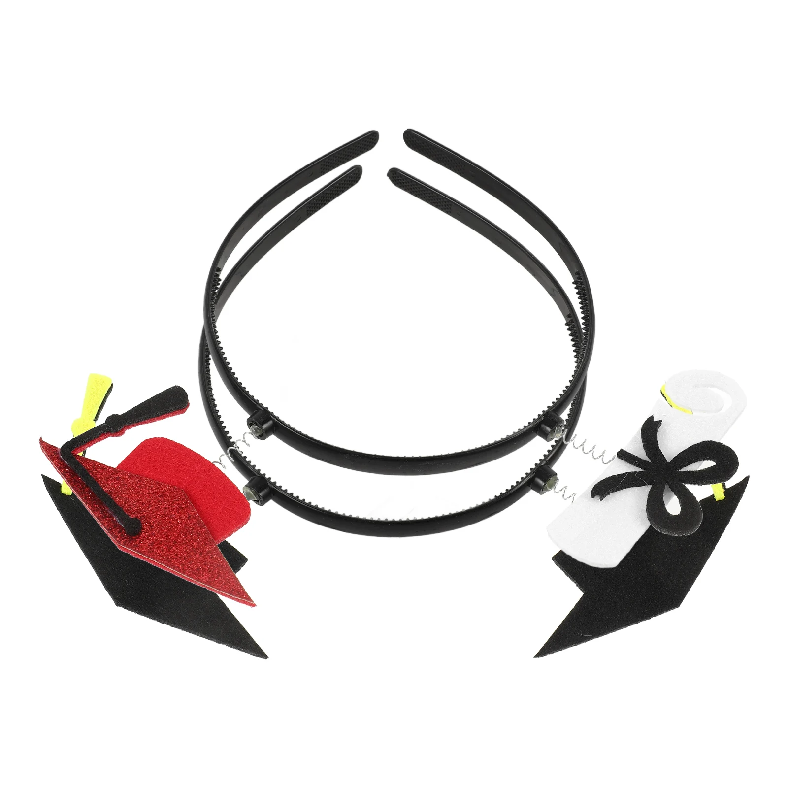 2pcs Mini Hat Headbands Bachelor Cap Grad Hair Hoop Class Of 2024 Party Supplies Decoration Graduation Accessories For Photo
2pcs Mini Hat Headbands Bachelor Cap Grad Hair Hoop Class Of 2024 Party Supplies Decoration Graduation Accessories For Photo