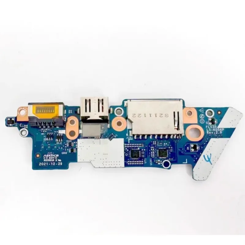 New Power Button Board for LENOVO Thinkbook 14 15 G2 G3 ITL Switch USB Board LS-K051P LS-K056P
New Power Button Board for LENOVO Thinkbook 14 15 G2 G3 ITL Switch USB Board LS-K051P LS-K056P