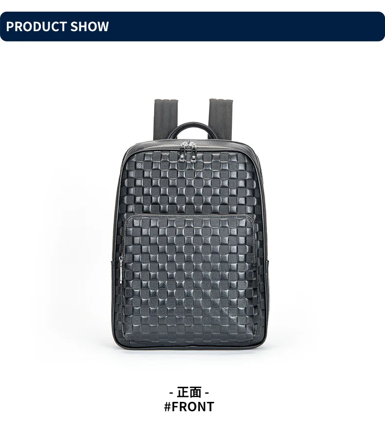 Рюкзак для ноутбука из натуральной кожи с логотипом Nappa, мужской водонепроницаемый черный дорожный рюкзак из натуральной кожи для мужчин и женщин
Рюкзак для ноутбука из натуральной кожи с логотипом Nappa, мужской водонепроницаемый черный дорожный рюкзак из натуральной кожи для мужчин и женщин