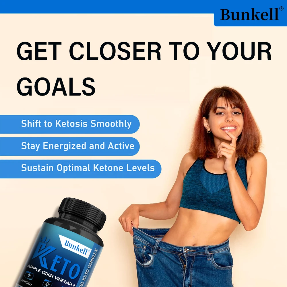 Keto + ACV Capsules - Apple Cider Vinegar Fat Burner, Ketosis Support & Detox, Weight Management for Men & Women, 60 Counts
Keto + ACV Capsules - Apple Cider Vinegar Fat Burner, Ketosis Support & Detox, Weight Management for Men & Women, 60 Counts