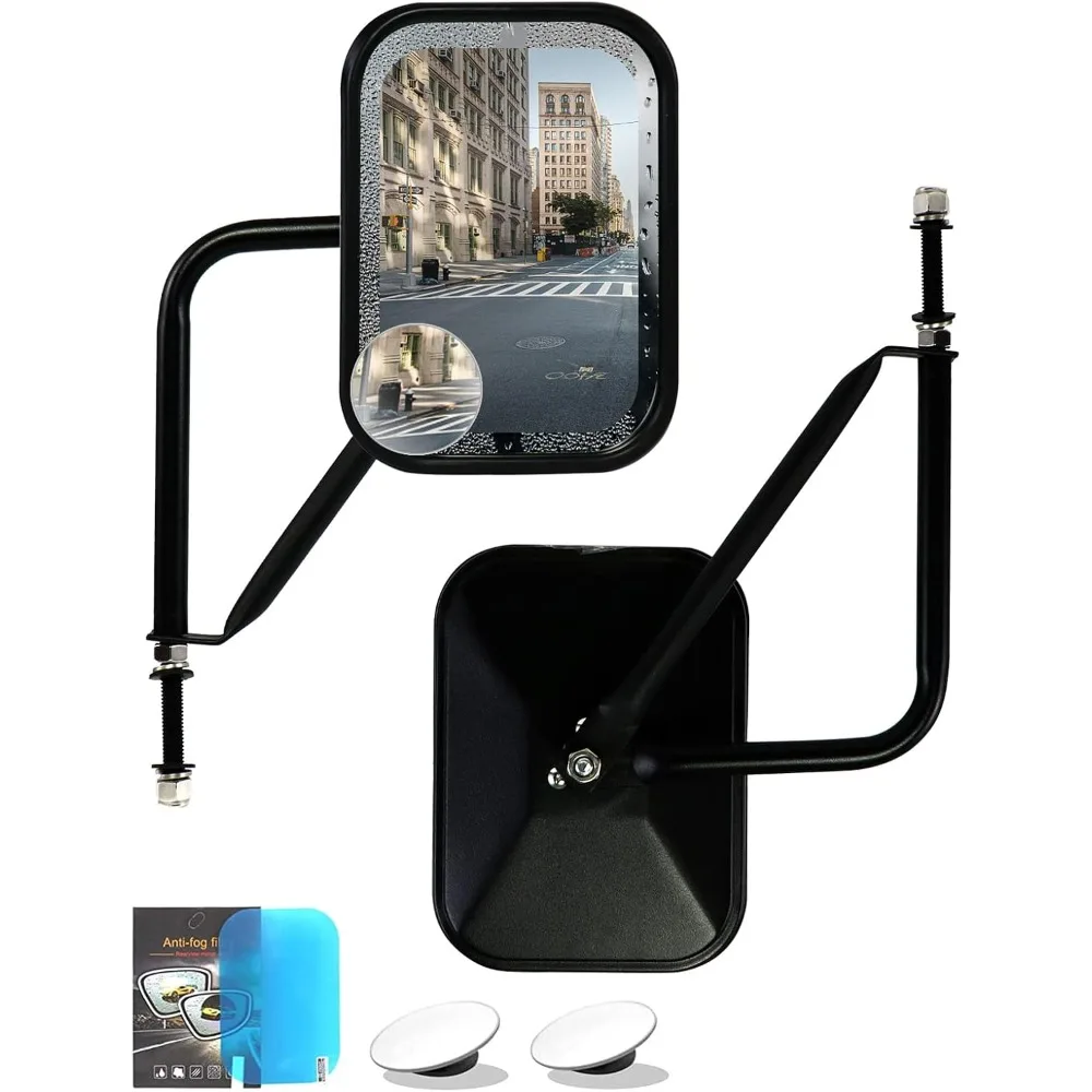 US Shipping Doors Off Mirrors for Jeep Wrangler JK JL Unlimited Anti Vibration Wider View
US Shipping Doors Off Mirrors for Jeep Wrangler JK JL Unlimited Anti Vibration Wider View