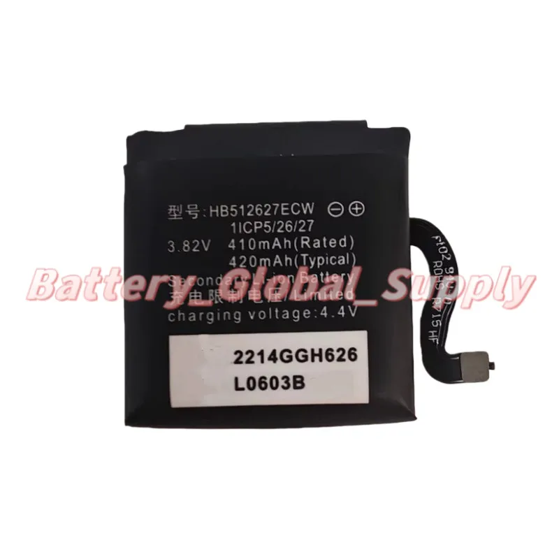 3.82V 410MAH Battery for Watch 2/Pro HB512627ECW High Quality, Fast Delivery 1 Piece -
3.82V 410MAH Battery for Watch 2/Pro HB512627ECW High Quality, Fast Delivery 1 Piece -
