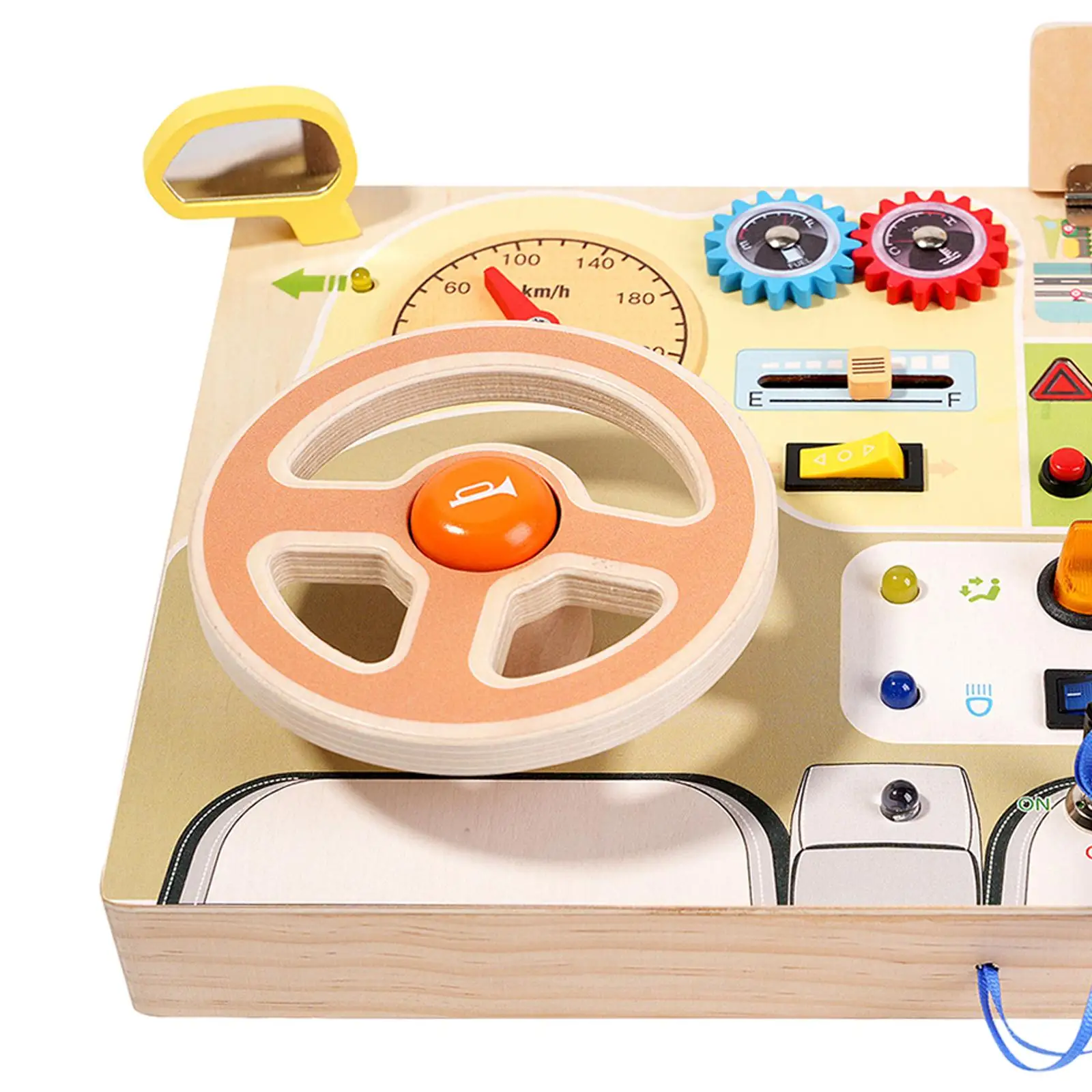Montessori Circuit Busy Board with LED Switch Sensory Toy Baby Travel Toys
Montessori Circuit Busy Board with LED Switch Sensory Toy Baby Travel Toys