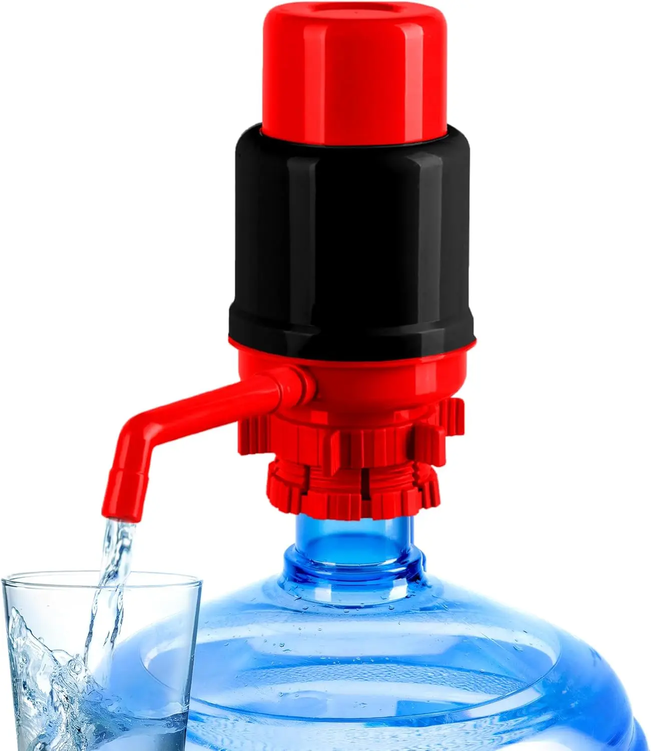Manual Water Pump for 5 Gallon Jug – Non-Electric Dispenser, Universal Hand Pump with 3 Adjustable Tubes, 53mm Adapter, BPA-Free
Manual Water Pump for 5 Gallon Jug – Non-Electric Dispenser, Universal Hand Pump with 3 Adjustable Tubes, 53mm Adapter, BPA-Free