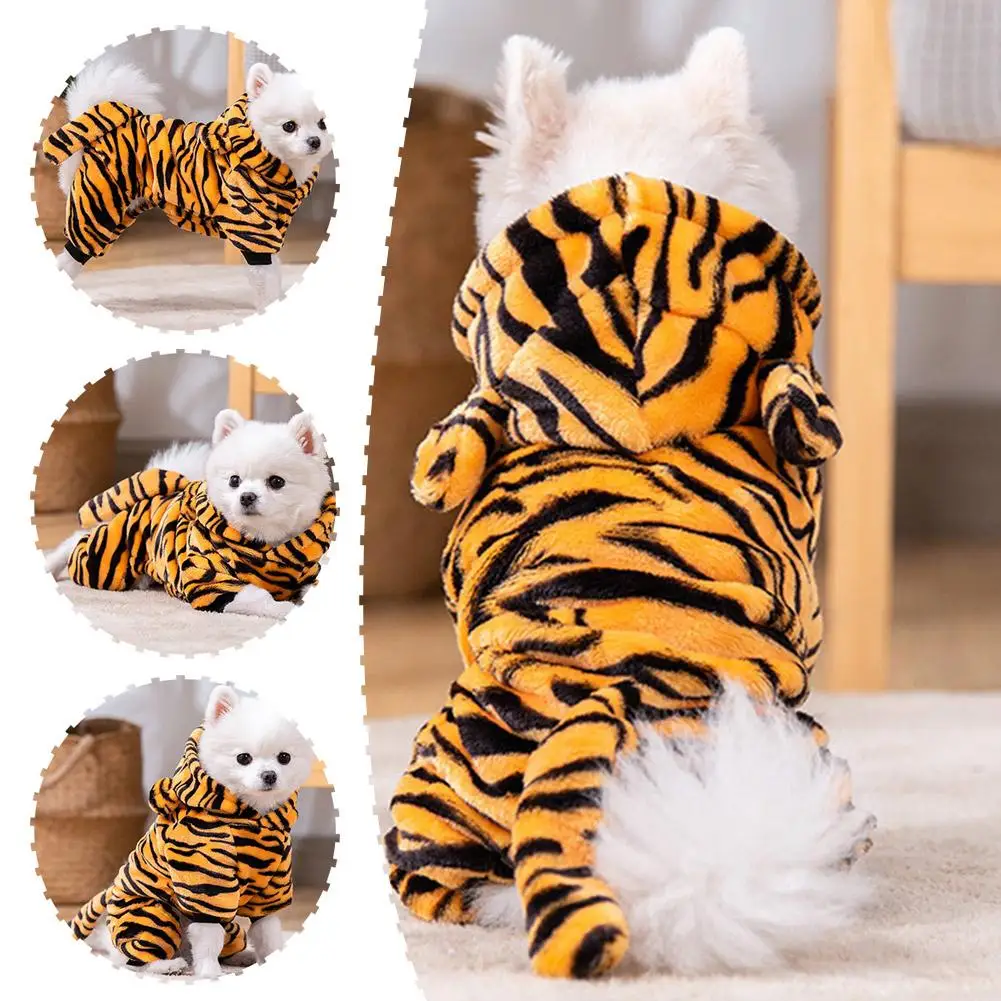 Pet Dog Winter Clothing Hoodie Fun Dinosaur Dog Large Coat Jumpsuit Wool Warm Pet Supplies Clothing Tiger P9w7
Pet Dog Winter Clothing Hoodie Fun Dinosaur Dog Large Coat Jumpsuit Wool Warm Pet Supplies Clothing Tiger P9w7