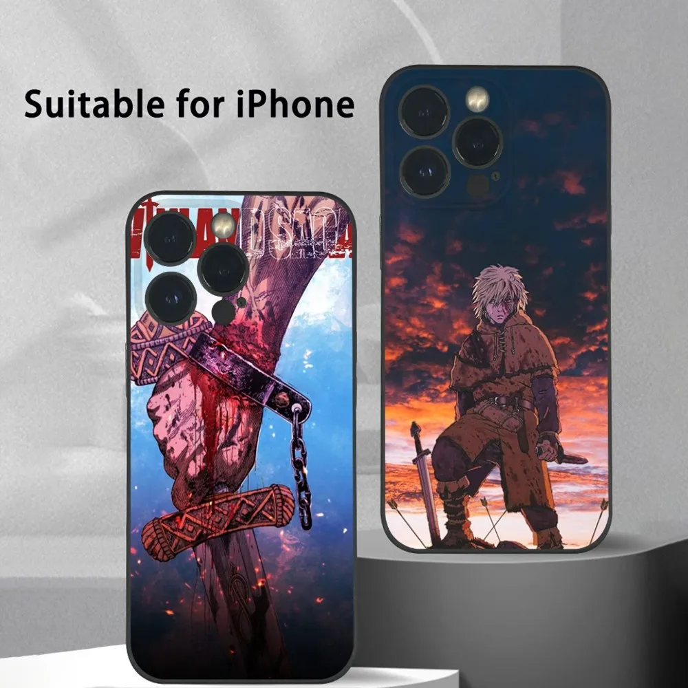 V-Vinland Saga Anime Phone Case For iPhone 16 15 14 13 Pro Max Plus Mini Frosted Soft Shell Funda
V-Vinland Saga Anime Phone Case For iPhone 16 15 14 13 Pro Max Plus Mini Frosted Soft Shell Funda