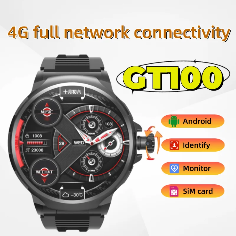 Смарт-часы с полной сетью 4G, система Android9.0 180 ° телескопическая вращающаяся камера, 1050 мАч, карта SiM, GPS, 1,85-дюймовый HD-экран
Смарт-часы с полной сетью 4G, система Android9.0 180 ° телескопическая вращающаяся камера, 1050 мАч, карта SiM, GPS, 1,85-дюймовый HD-экран