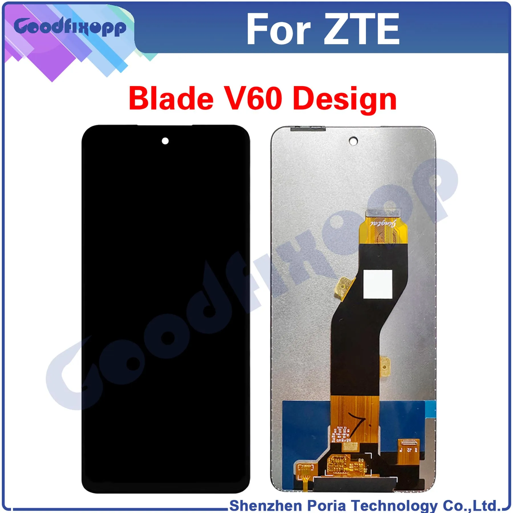 For ZTE Blade V60 Design LCD Display Touch Screen Digitizer Assembly For V60Design Repair Parts Replacement
For ZTE Blade V60 Design LCD Display Touch Screen Digitizer Assembly For V60Design Repair Parts Replacement