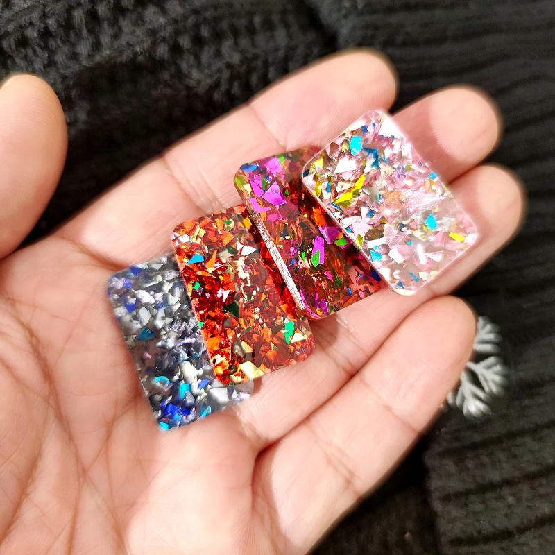 KUGUYS 4pcs/lot Glitter Sequins Fragments Small Square Block Hair Clip Women Barrettes Cute Hairwear Accessories Acrylic Jewelry
KUGUYS 4pcs/lot Glitter Sequins Fragments Small Square Block Hair Clip Women Barrettes Cute Hairwear Accessories Acrylic Jewelry