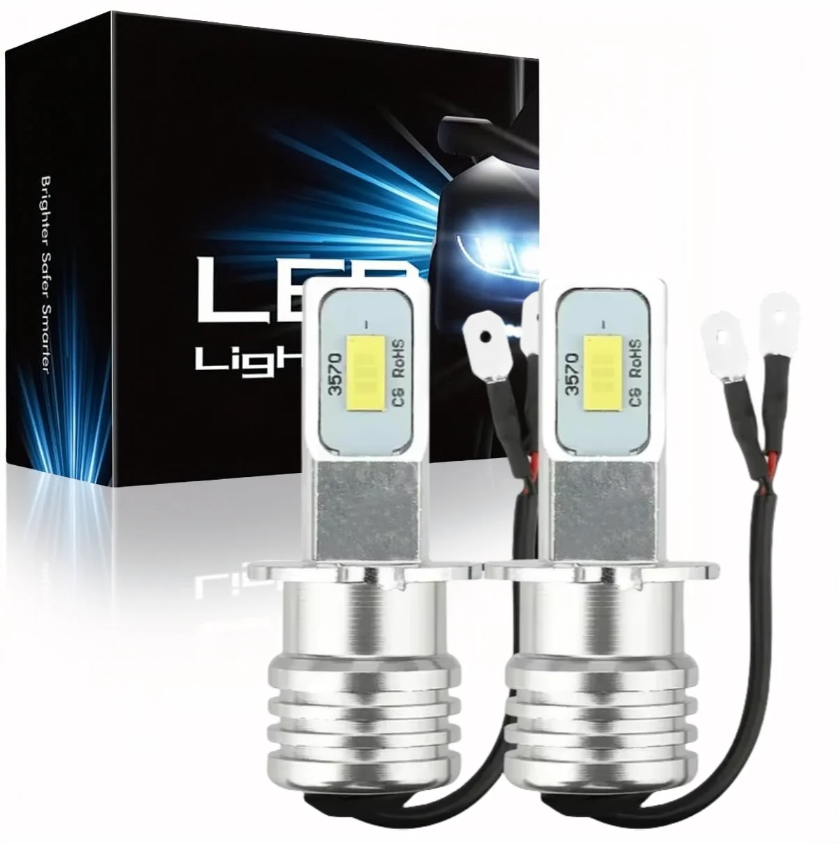 2X H3 LED Fog Driving Light Bulbs Conversion Kit Super Bright DRL 6000K White
2X H3 LED Fog Driving Light Bulbs Conversion Kit Super Bright DRL 6000K White