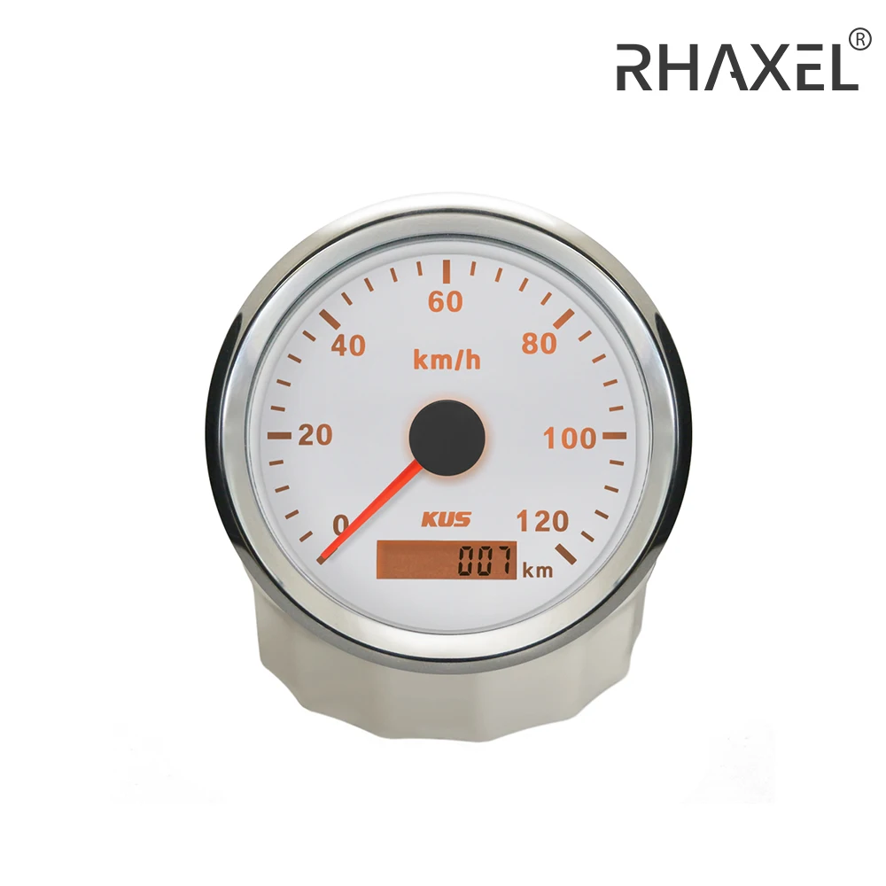 KUS GPS Speedometer Odometer Gauge 120KM/H 200KM/H 85mm (3 3/8'') 12V 24V with Red Yelllow Backlight for Truck Car Vessels
KUS GPS Speedometer Odometer Gauge 120KM/H 200KM/H 85mm (3 3/8'') 12V 24V with Red Yelllow Backlight for Truck Car Vessels