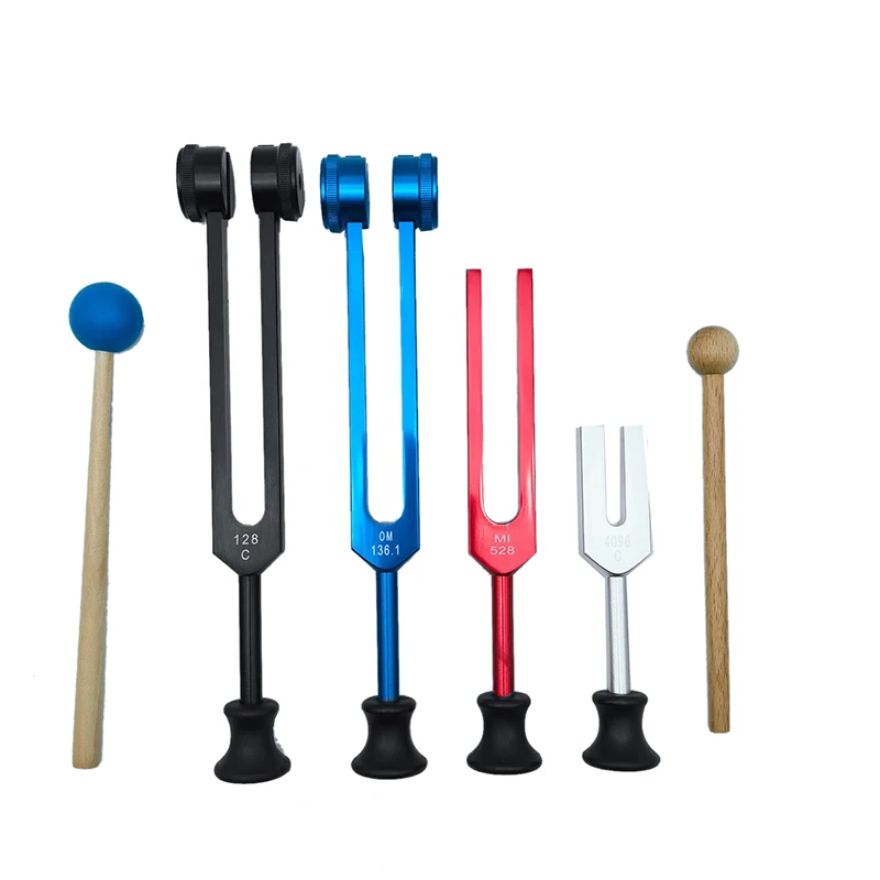 New 4Pcs Tuning Fork Medical-Sound Healing Set, Tuning Forks for Healing Chakra Sound Therapy Keep Body
New 4Pcs Tuning Fork Medical-Sound Healing Set, Tuning Forks for Healing Chakra Sound Therapy Keep Body