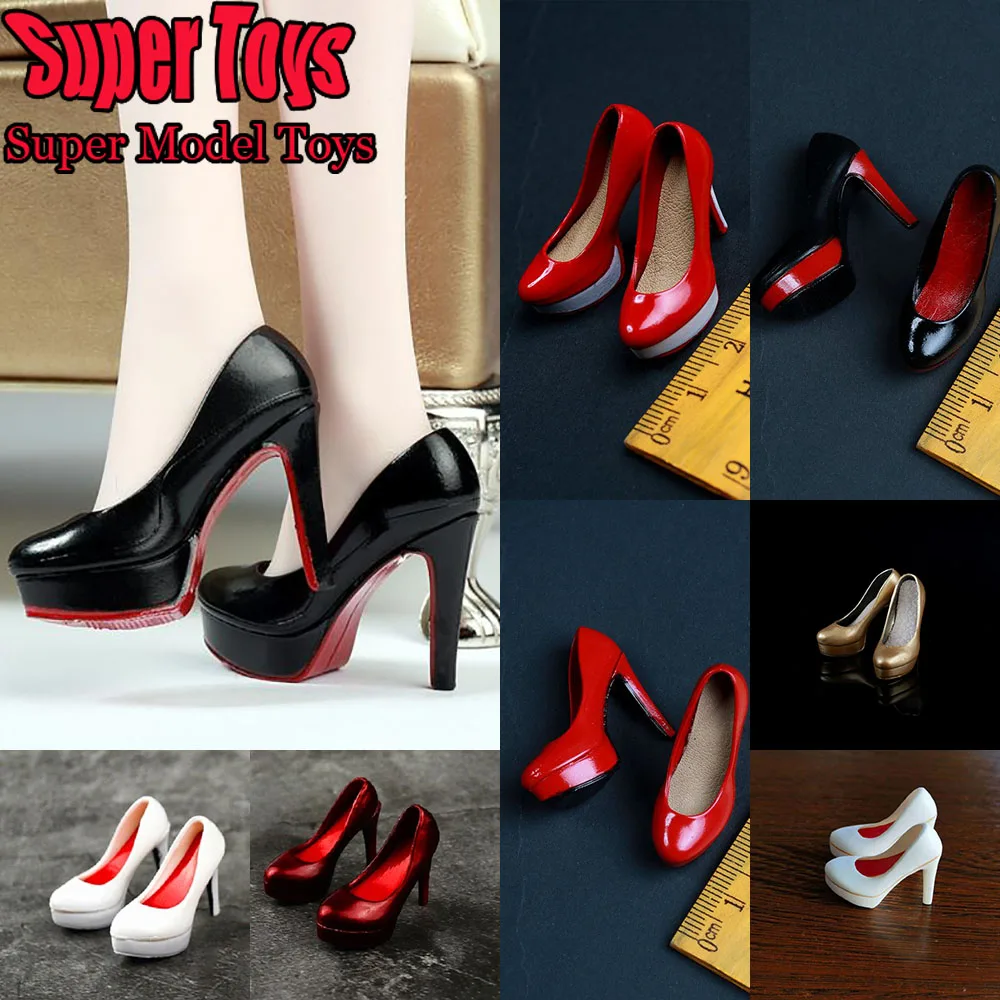 In Stock 8 Style 1/6 Scale Soldier Women Shoes Solid Color Fashion Glossy Cortex High Heels For 12-inches Action Figure Doll
In Stock 8 Style 1/6 Scale Soldier Women Shoes Solid Color Fashion Glossy Cortex High Heels For 12-inches Action Figure Doll