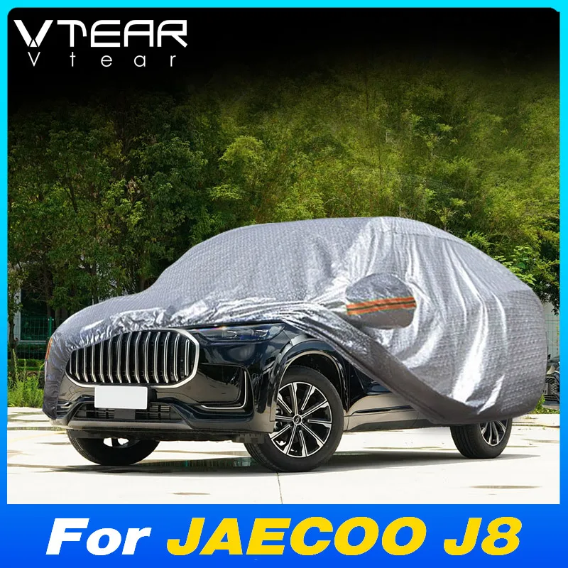 Vtear Car Body Protector Covers Outdoor Exterior Dust Rain Snowproof Scratch Resistant Decoration Accessories For JAECOO J8 2024
Vtear Car Body Protector Covers Outdoor Exterior Dust Rain Snowproof Scratch Resistant Decoration Accessories For JAECOO J8 2024