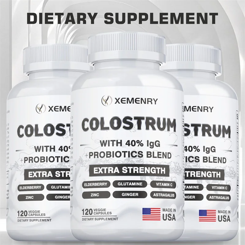 Colostrum Capsules - 40% LgG - Supports Intestinal Health, Promotes Metabolism, Improves Immunity and Performance
Colostrum Capsules - 40% LgG - Supports Intestinal Health, Promotes Metabolism, Improves Immunity and Performance