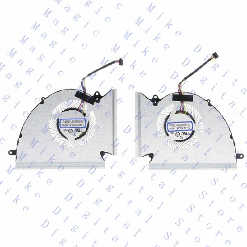 UU CPU&GPU Cooling Fan For MSI GP76 GE76 WE76 MS-17K2 MS-17K3 PABD1A010SHR N452
UU CPU&GPU Cooling Fan For MSI GP76 GE76 WE76 MS-17K2 MS-17K3 PABD1A010SHR N452