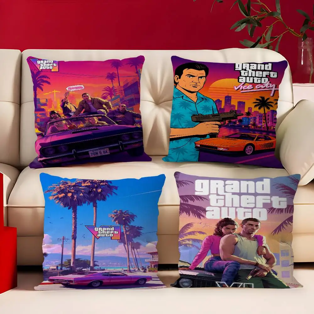 Grand Theft Auto VI Game Maple Design Cushion Cover Happy Autumn Harvest decor Holiday Decorati Pillow Cover
Grand Theft Auto VI Game Maple Design Cushion Cover Happy Autumn Harvest decor Holiday Decorati Pillow Cover