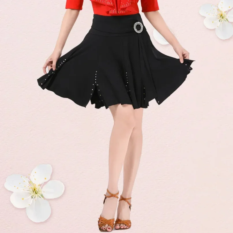 Spring Summer New Style Sailor Dance Anti-Light Short Skirt Wide Hemline Red Black Half-length Performance Dance Skirts
Spring Summer New Style Sailor Dance Anti-Light Short Skirt Wide Hemline Red Black Half-length Performance Dance Skirts