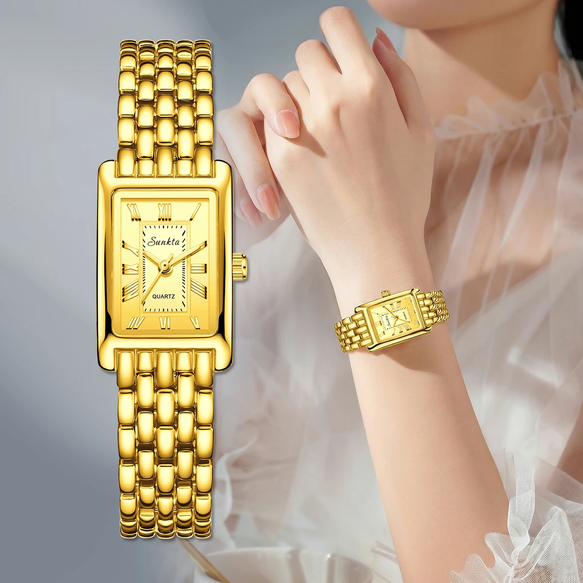SUNKTA ultra-thin women watch 2026 Elegant Watch for Women Fashion Casual Quartz women's watches waterproof vintage Ladies Watch
SUNKTA ultra-thin women watch 2026 Elegant Watch for Women Fashion Casual Quartz women's watches waterproof vintage Ladies Watch