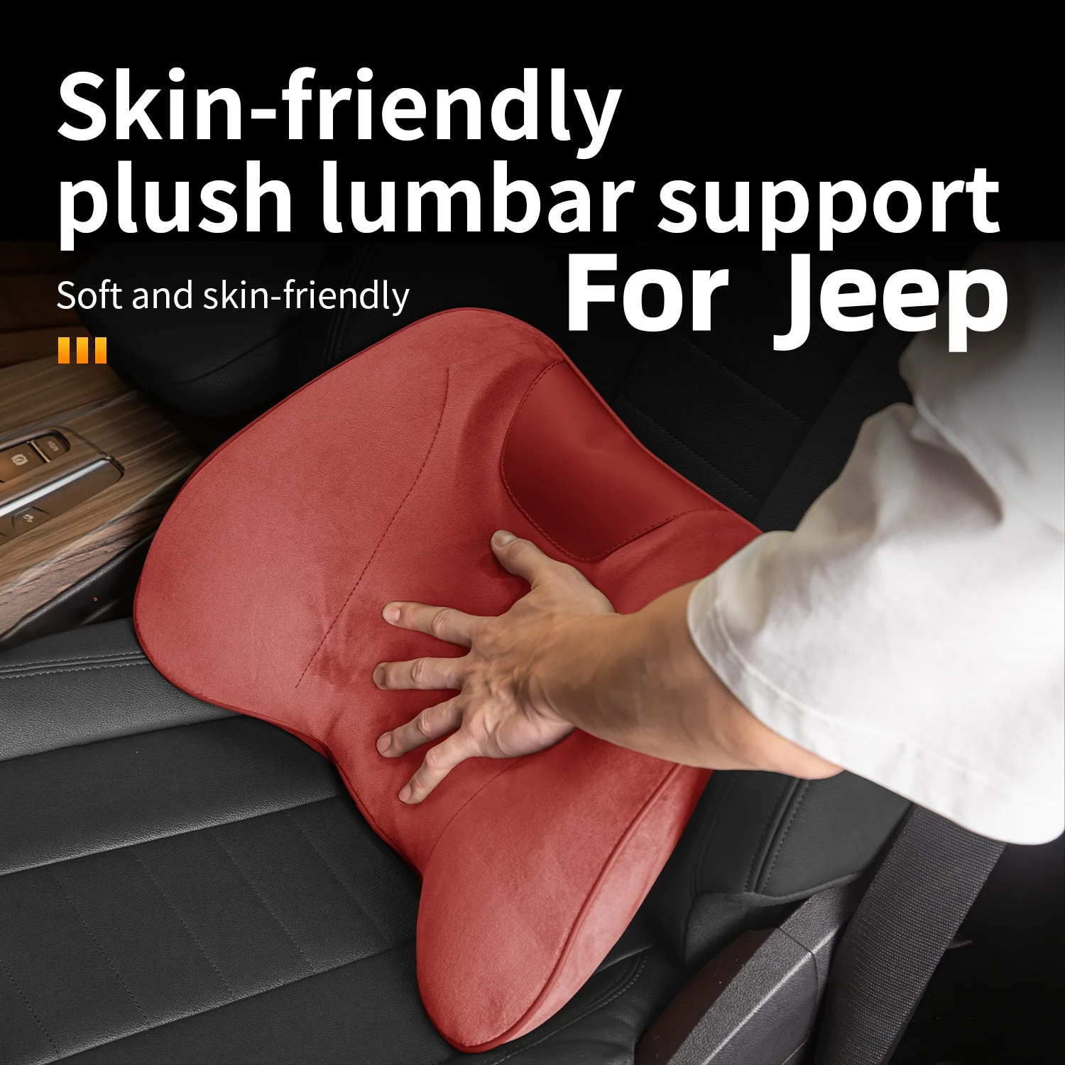 Car Waist Cushion Back Cushion Lumbar Support Auto Interior Accessories For Jeep Wrangler renegade compass Grand Cherokee WK2
Car Waist Cushion Back Cushion Lumbar Support Auto Interior Accessories For Jeep Wrangler renegade compass Grand Cherokee WK2