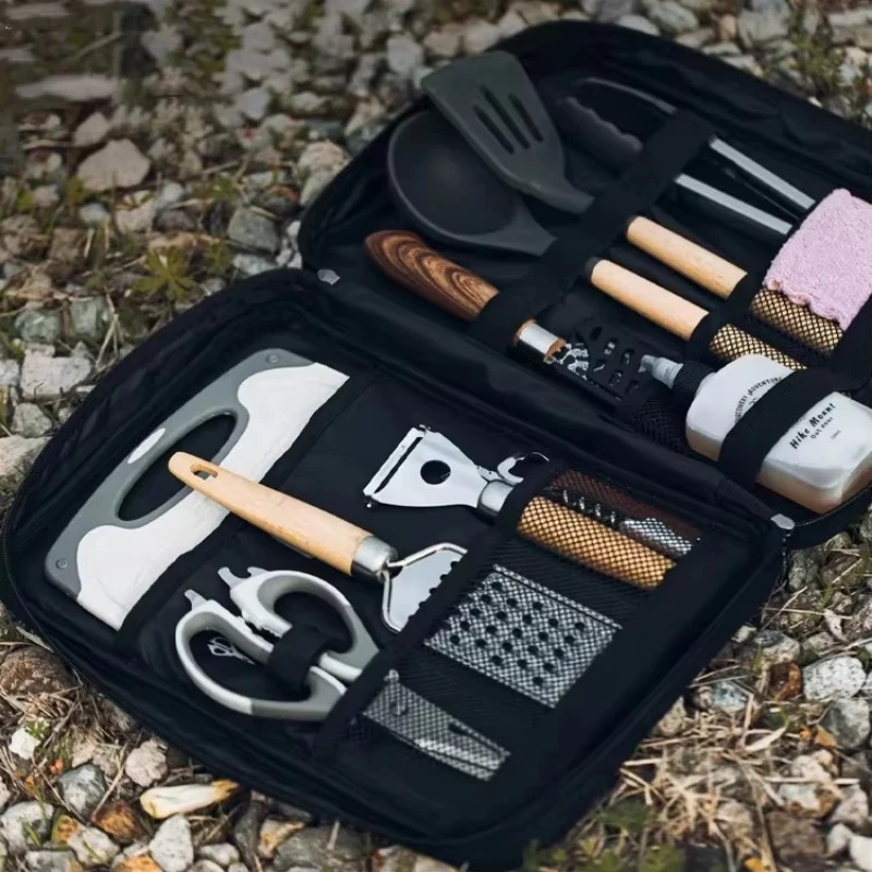 Camping Kitchenware Set, Portable with Clamp Scissors Cutting Board
Camping Kitchenware Set, Portable with Clamp Scissors Cutting Board