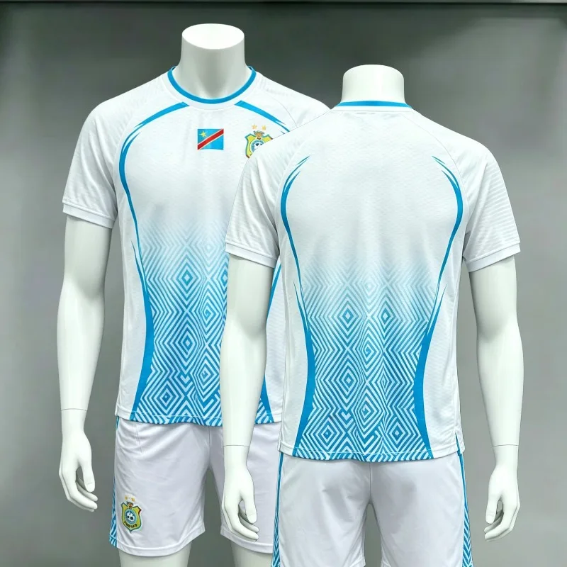 Romania Team Away Soccer Jersey Set Men's Breathable Quick Dry Football Shirt + Shorts Tricolorii Zebra Pattern Uniform for Fans
Romania Team Away Soccer Jersey Set Men's Breathable Quick Dry Football Shirt + Shorts Tricolorii Zebra Pattern Uniform for Fans