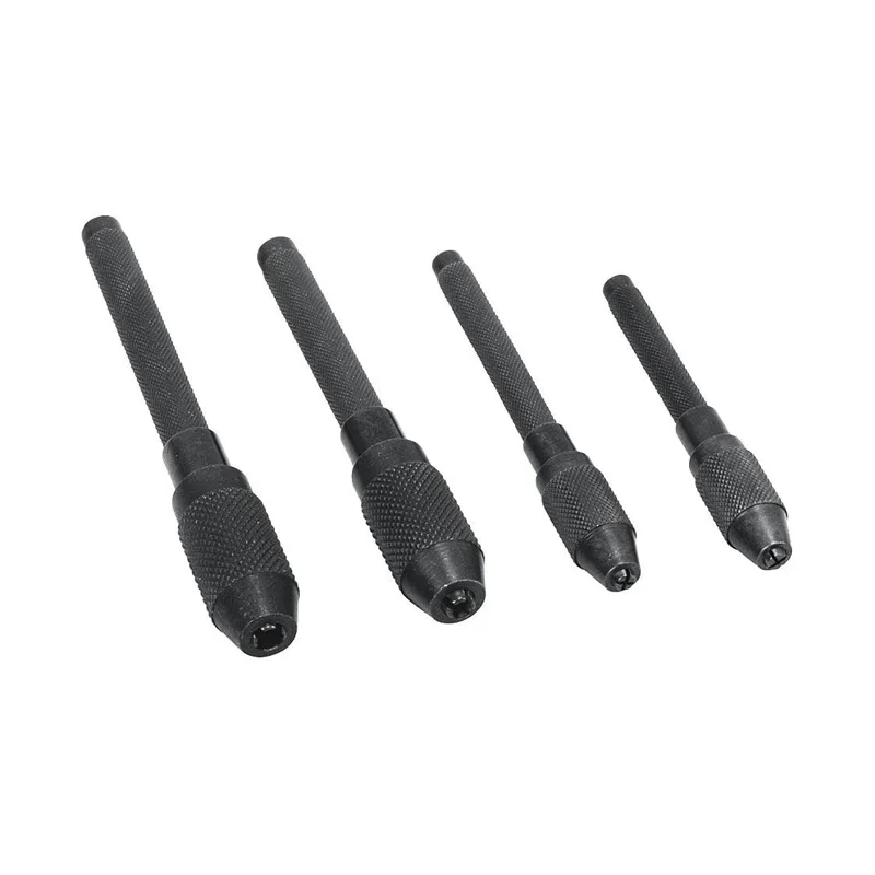 4Pcs Precision Pin Vise Set 0.0-4.8mm Hollow Handle Knurled Non-Slip Grip Jewelry Drilling Wire Wrapping Watch Craft Hand Tool
4Pcs Precision Pin Vise Set 0.0-4.8mm Hollow Handle Knurled Non-Slip Grip Jewelry Drilling Wire Wrapping Watch Craft Hand Tool