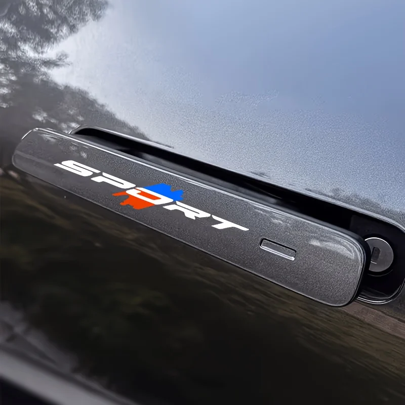 2Pcs Red Blue Sport Wiper Stickers, Matte Vinyl Self-Adhesive Decals, Scratch-Resistant for Motorcycle Windshield & Body Decor
2Pcs Red Blue Sport Wiper Stickers, Matte Vinyl Self-Adhesive Decals, Scratch-Resistant for Motorcycle Windshield & Body Decor