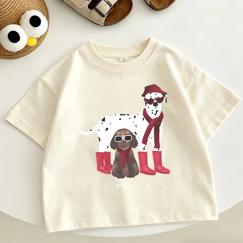 Kids Cute Dog Family Graphic T Shirts Y2K Girls Clothing Hip Pop Harajuku Streetwear Tee Clothes New Style Merch Cotton Tee Top
Kids Cute Dog Family Graphic T Shirts Y2K Girls Clothing Hip Pop Harajuku Streetwear Tee Clothes New Style Merch Cotton Tee Top