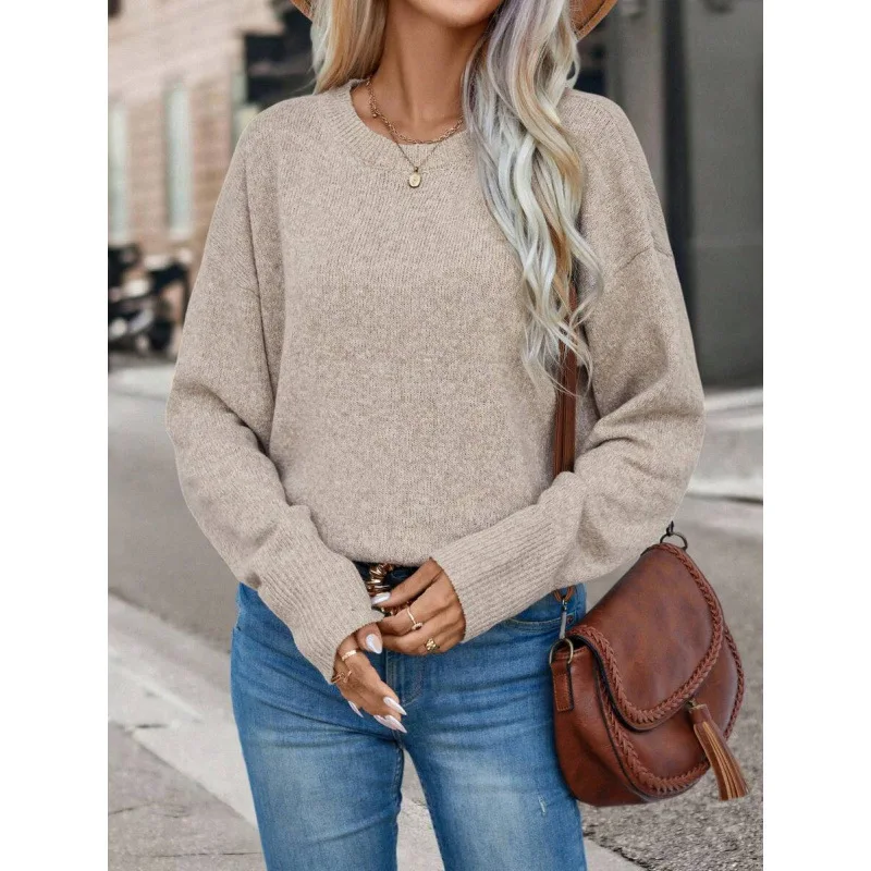 Pure Color Knitted Base Top Ultra Thin Ultra Soft Women's Sweater N 18174 Fashionable Essential Layering T-Shirt
Pure Color Knitted Base Top Ultra Thin Ultra Soft Women's Sweater N 18174 Fashionable Essential Layering T-Shirt