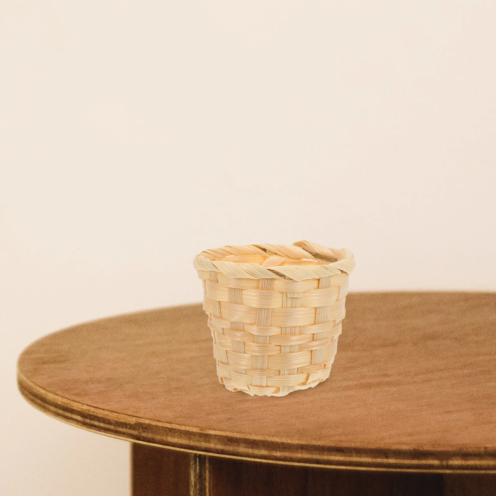 4 Pcs Bamboo and Wood Storage Basket Mini Baskets Little Decorative for Home Flower
4 Pcs Bamboo and Wood Storage Basket Mini Baskets Little Decorative for Home Flower