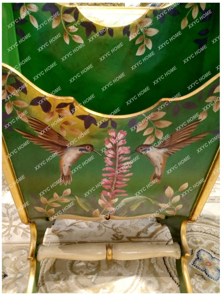 French Country European Luxury Golden Green Hand Painted TWINBIRD Book Shelf Villa Craft Decoration Home Decoration
French Country European Luxury Golden Green Hand Painted TWINBIRD Book Shelf Villa Craft Decoration Home Decoration