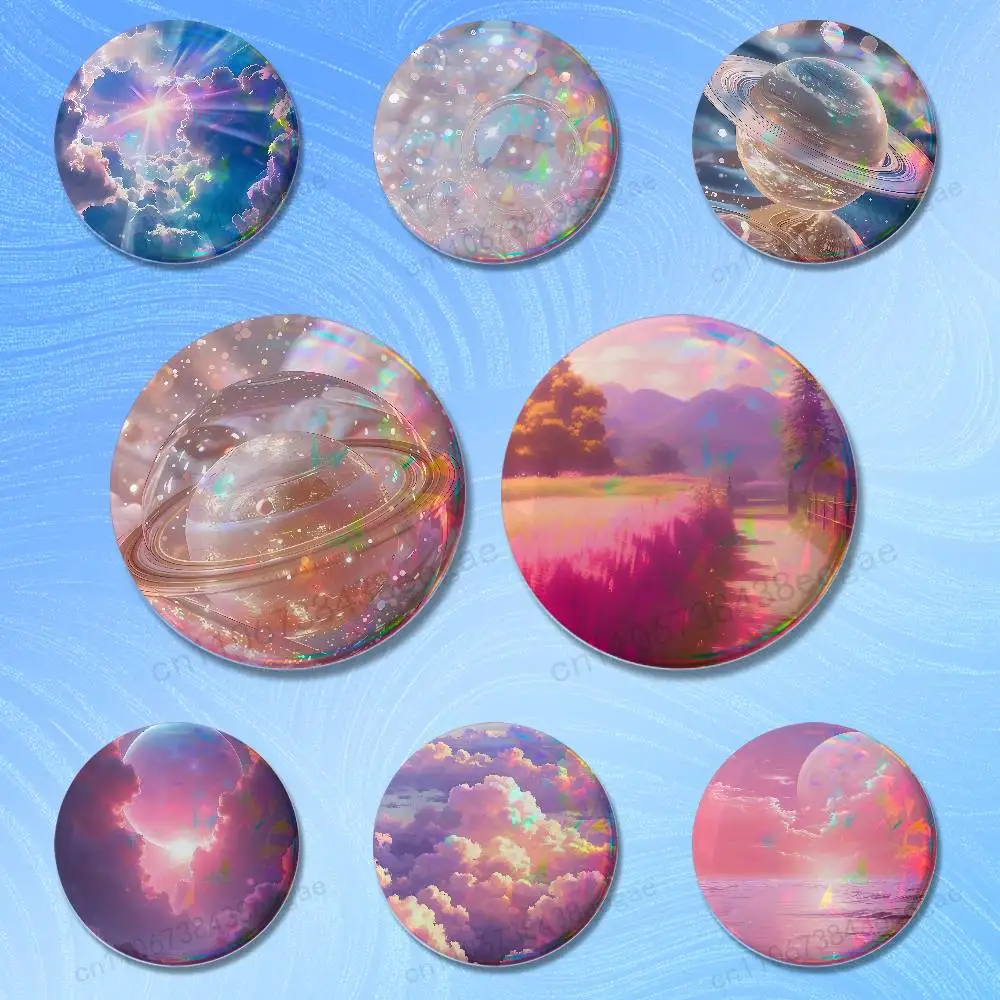 Pink Dreamy Landscape Badges 25 32 44 58 75 mm Cartoon Brooches Cosplay Pins Backpack Shoes Hat Accessories Lover Gifts
Pink Dreamy Landscape Badges 25 32 44 58 75 mm Cartoon Brooches Cosplay Pins Backpack Shoes Hat Accessories Lover Gifts