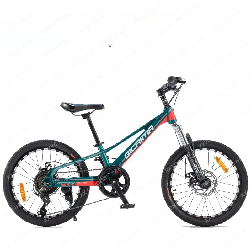Magnesium Alloy Mountain Bike Middle and Big Children Students Variable Speed Shock Absorber Disc Brake Boys and Girls Bicycle
Magnesium Alloy Mountain Bike Middle and Big Children Students Variable Speed Shock Absorber Disc Brake Boys and Girls Bicycle
