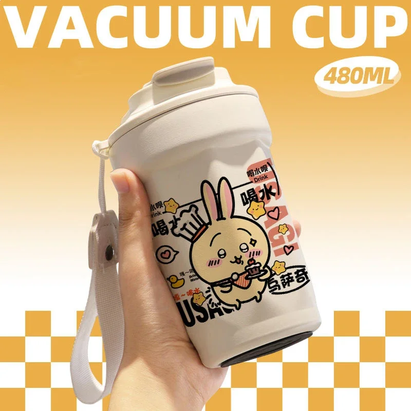 Miniso Chiikawa New Pattern Vacuum Cup Cartoon Usagi Yellow Cute Printing 316 Stainless Steel Portable Water Cup
Miniso Chiikawa New Pattern Vacuum Cup Cartoon Usagi Yellow Cute Printing 316 Stainless Steel Portable Water Cup