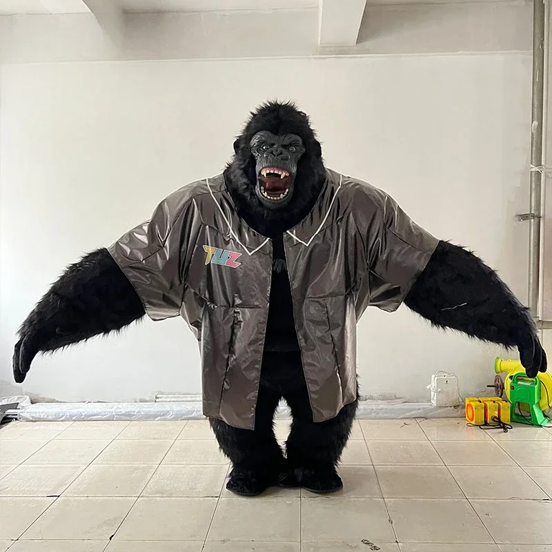 halloween event strong big inflatable gorilla costume for Adult Plush Furry Mascot animal
halloween event strong big inflatable gorilla costume for Adult Plush Furry Mascot animal