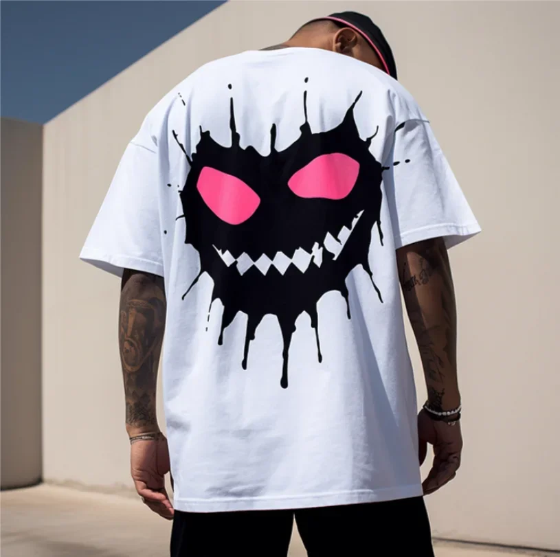 Casual Men's T-Shirt Weird Pattern Print Tee Shirt Male Elastic Hipster High-end Unique Design Looes short Sleeved Polyester
Casual Men's T-Shirt Weird Pattern Print Tee Shirt Male Elastic Hipster High-end Unique Design Looes short Sleeved Polyester